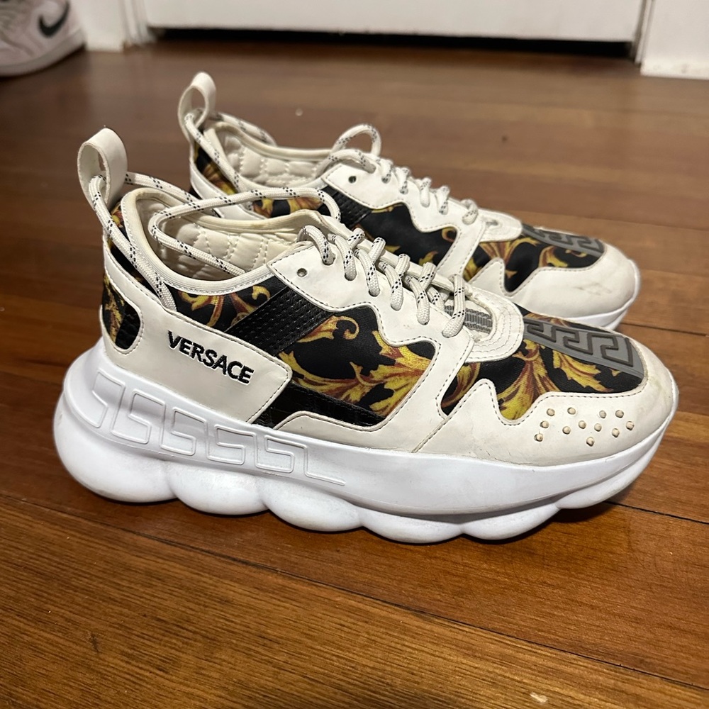 unisex chain reaction platform sneakers